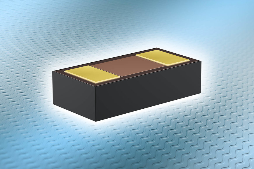OVERVOLTAGE PROTECTION: TDK OFFERS EXTREMELY SMALL TVS DIODES WITH EXTREMELY LOW CAPACITANCES AND CLAMPING VOLTAGES